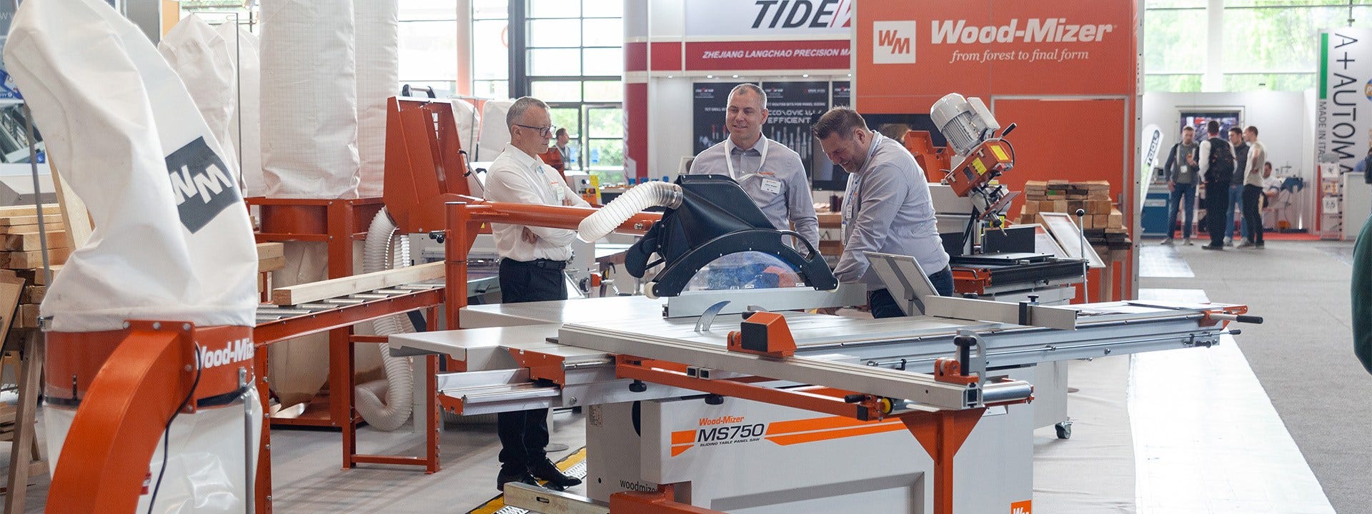 Wood-Mizer Woodworking Machines at LIGNA 2023