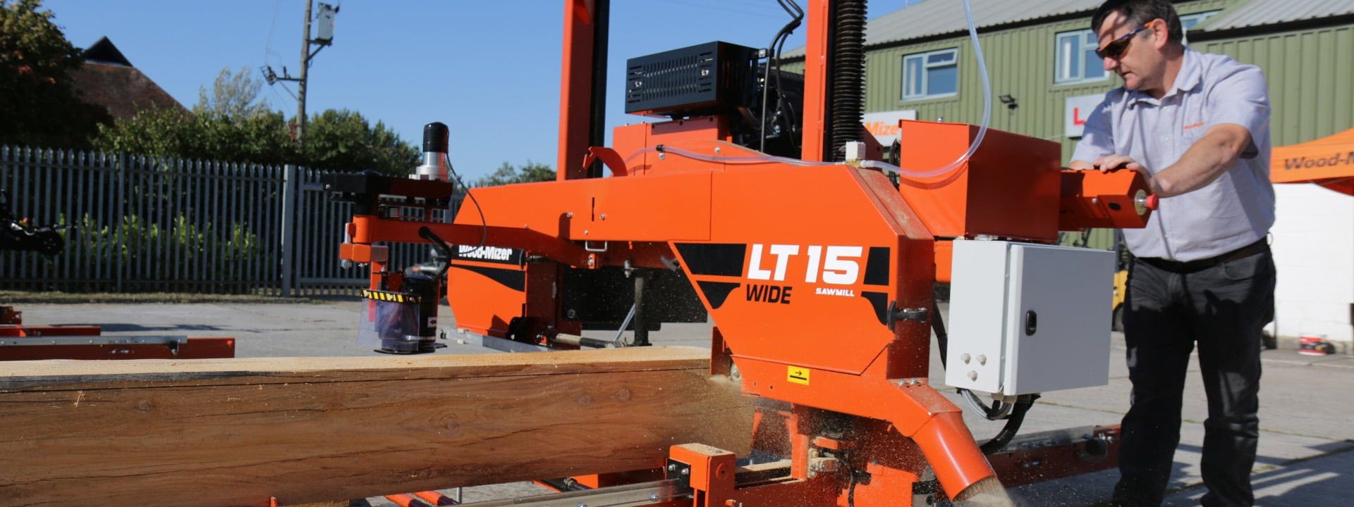 Wood-Mizer LT15CLASSIC WIDE sawmill