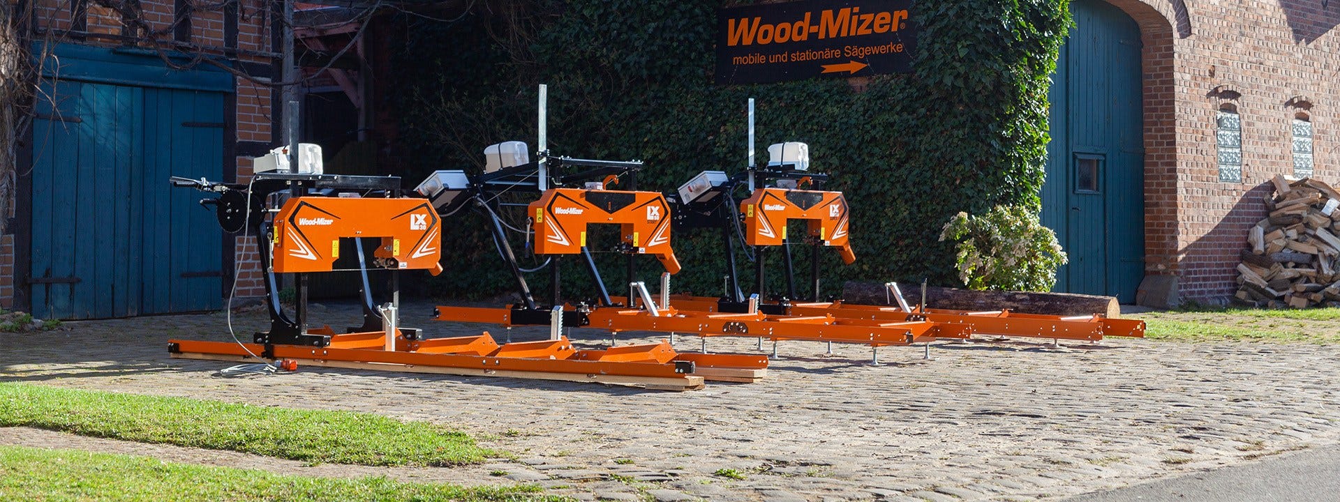 Segare il legno a casa con la segatronchi hobbistica Wood-Mizer LX30