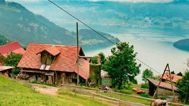 Farming & Sawmilling in the Swiss Alps