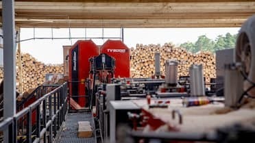 Wood-Mizer SAWMILL LINE SIGNIFICANTLY IMPROVES PALLET PRODUCER PRODUCTIVITY