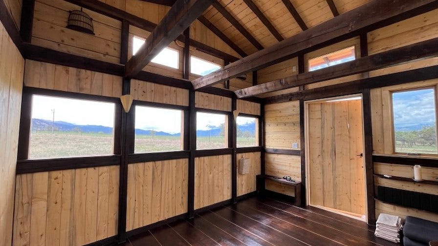 Inside of Dunbar Yoga Studio